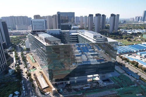 江苏省重大项目小米集团华东总部项目一期基本竣工