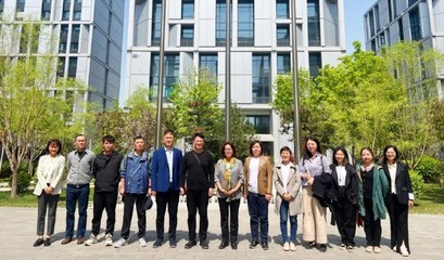 江西省标办及省建筑院一行赴东方雨虹考察交流